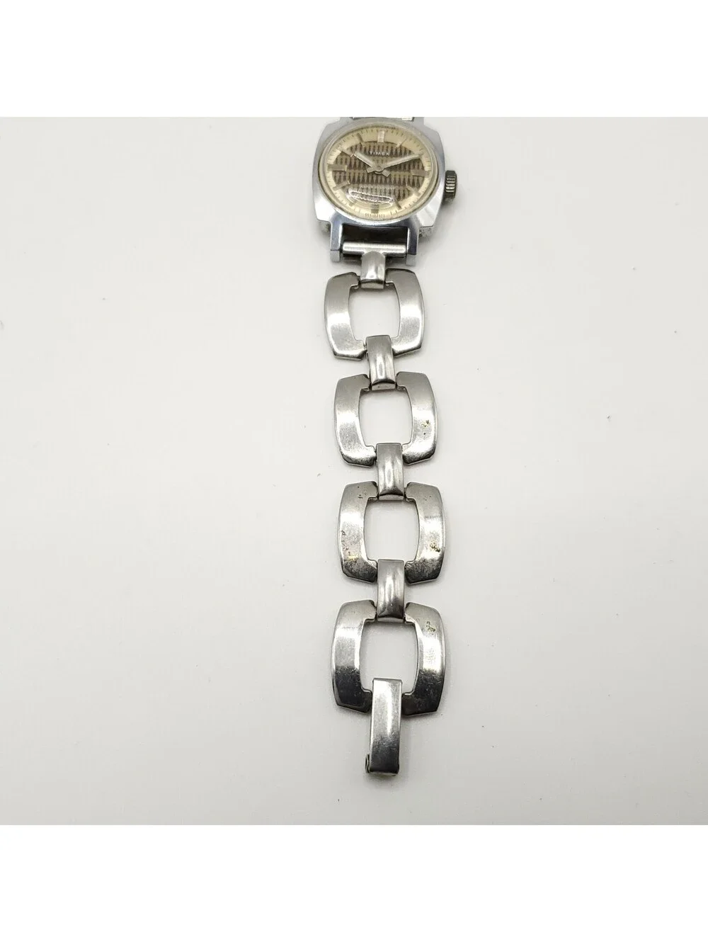 Vintage Timex Water-resistant Mechanical Womens Watch 21mm For Parts Or Repair